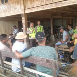 Polsek Seteluk Laksanakan Patroli Dialogis Hebat, Wujudkan Kamtibmas Kondusif