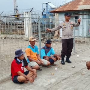 Polsek Kawasan Pelabuhan Laut Bima Laksanakan Patroli Rutin, Ciptakan Rasa Aman di Area Pelabuhan