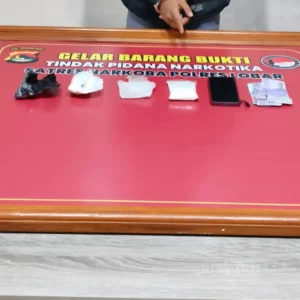 Polres Lombok Barat Tangkap Pengedar Sabu 104 Gram di Sandik