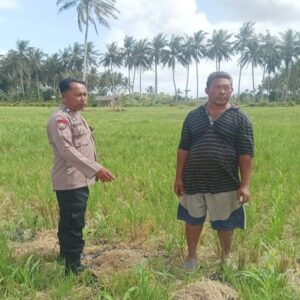 Bhabinkamtibmas Banyu Urip Gerakkan Ketahanan Pangan Desa