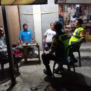 Polsek Taliwang Laksanakan Patroli Dialogis, Ajak Warga Jaga Kamtibmas