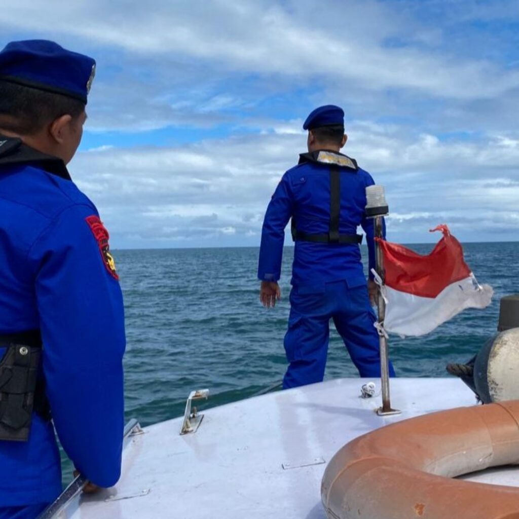 Sat Polairud Polres Lobar Patroli Intensif di Perairan Lembar-Sekotong
