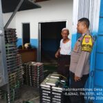 Bhabinkamtibmas Desa Peresak Lakukan Koordinasi dan Kontrol Pendistribusian di SPPG Boak