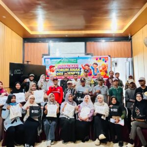 Dorong Anak Aktif dan Berprestasi, Pemdes Benete Gelar Sosialisasi Forum Anak Desa