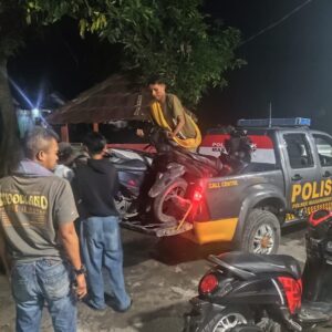 Bubarkan Aksi Balapan Liar, Polsek Madapangga Amankan 4 Unit SPM dan Para Pelaku Lari Kocar Kacir