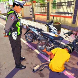 Satlantas Polres Dompu Imbau Masyarakat Jaga Kekhusyukan Ramadan