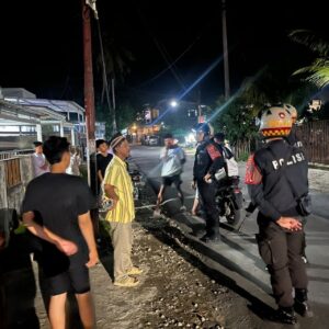 Cegah Gangguan Kamtibmas, Sat Samapta Polres Sumbawa Bubarkan Aksi Balap Lari Remaja di Karang Dima