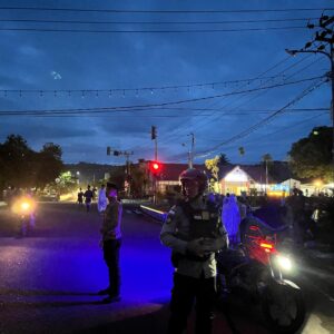 Ciptakan Ramadan Kondusif, Samapta Polres Bima Kota Intensifkan Pengamanan Petasan