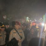 LANGKAH CEPAT POLRES DOMPU DAN POLSEK WOJA TANGANI AKSI BLOKADE JALAN, AJAK MASYARAKAT BIJAK BERMEDIA SOSIAL