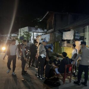 Jaga Kondusivitas Akhir Pekan, Sat Samapta Polres Sumbawa Intensifkan Patroli KRYD di Titik Rawan