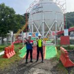 Unit Pam Obvit Sat Samapta Polres Bima Kota Laksanakan Jaga dan Patroli di Objek Vital Nasional