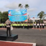 ‎Polres Loteng Libatkan Ratusan Personel Amankan Pawai Lampion Sambut Idul Fitri. ‎