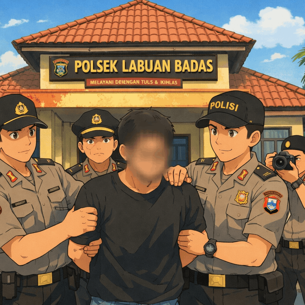 Polsek Labuan Badas Berhasil Amankan Pelaku Penipuan dan Penggelapan di Labuan Badas Sumbawa