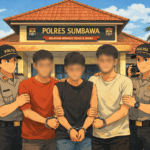 Tim Opsnal Polres Sumbawa Ringkus Komplotan Pencuri Kios, Tiga Terduga Pelaku Diamankan