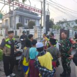 Kolaborasi Lurah dan Babinsa Cegah Gangguan Kamtibmas