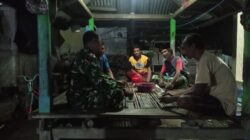 Babinsa Koramil Bayan Perkuat Kebersamaan Jaga Keamanan Desa