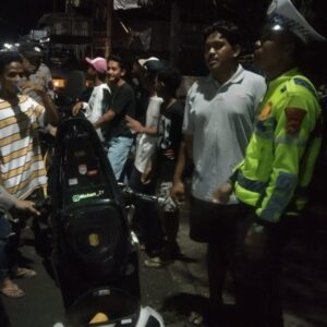 Patroli Gabungan Ramadhan 1447 H, Polres Dompu Buka Blokir Jalan dan Bubarkan Balap Lari