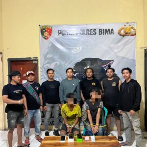 Lima Hari Diburu 2 Komplotan Spesialis Pembobol Rumah Berhasil Diringkus Satreskrim Polres Bima Kabupaten