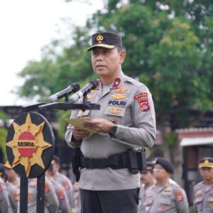 1 SSK Brimob NTB Kembali dari BKO Polda Aceh, Wakapolda Pimpin Upacara Penyambutan
