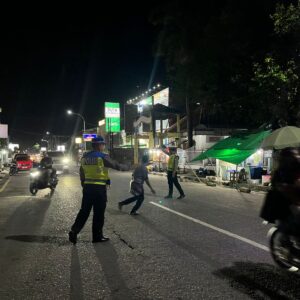 Polres Bima Kota Intens Patroli dan Pengamanan Shalat Tarawih Selama Ramadan