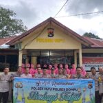 Polsek Hu’u dan Bhayangkari Bagikan 300 Takjil, Pererat Kebersamaan di Bulan Suci Ramadhan