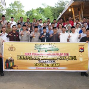 Kapolda NTB Buka Puasa Bareng OKP dan BEM, Perkuat Silaturahmi dengan Pemuda