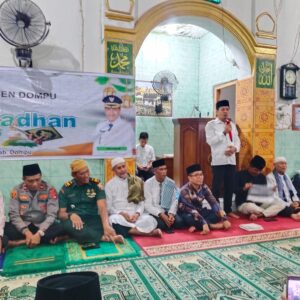 Bupati Dompu Pimpin Safari Ramadhan di Woja, Polsek Woja Pastikan Kegiatan Berjalan Aman dan Kondusif