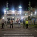 Polres Bima Kota Laksanakan Patroli dan Pengamanan Sholat Tarawih di Sejumlah Masjid