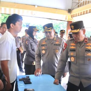 Cegah Penyalahgunaan, Polda NTB Gelar Pengecekan Senjata Api Dinas Personel