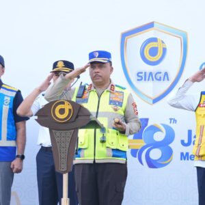 Kakorlantas Hadiri Apel Terpadu Jasa Marga Siaga, Kolaborasi dan Sinergitas Kunci Keberhasilan