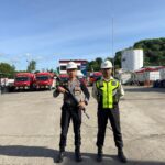 Unit Pam Obvit Sat Samapta Polres Bima Kota Laksanakan Pengamanan Objek Vital di Pertamina Bima
