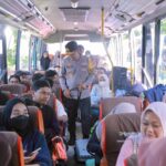 Kapolda NTB Hadiri Pelepasan Mudik Gratis Pemprov NTB