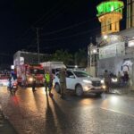 Satgas Preventif dan Personel Pos PAM Operasi Ketupat Rinjani Tingkat Polres Bima Laksanakan Patroli Pengamanan Sholat Taraweh di Kecamatan Bolo