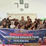Bag SDM Polres Bima Kota Sosialisasikan Penerimaan Terpadu Anggota Polri T.A. 2026 di SMAN 4 dan SMAN 5 Kota Bima