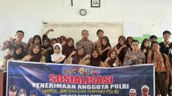 Bag SDM Polres Bima Kota Sosialisasikan Penerimaan Terpadu Anggota Polri T.A. 2026 di SMAN 4 dan SMAN 5 Kota Bima