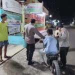 Melalui Patroli Dialogis Humanis Polsek Sanggar Tekan Potensi Guankamtibmas Menjelang Lebaran Idul Fitri dan Imbau Warga Jaga Harkamtibmas