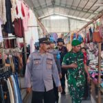 Satgas Preventif Pos PaM Operasi Ketupat Polres Bima Kabupaten Gelar Patroli Humanis di Pasar Tradisional Sila