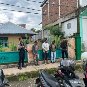 Sat Samapta Polres Bima Kota Laksanakan Patroli Dialogis, Sampaikan Himbauan Kamtibmas kepada Masyarakat