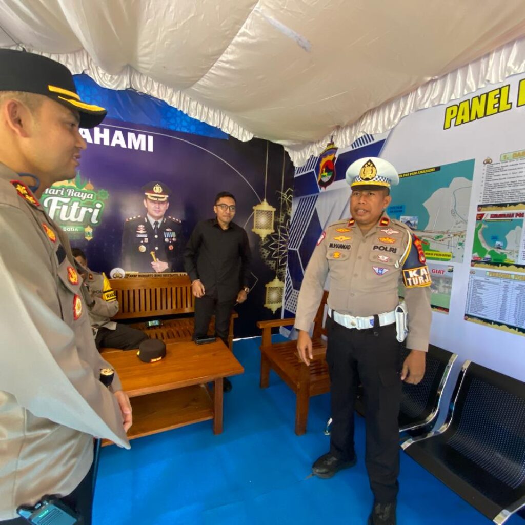 Pastikan Kesiapsiagaan Personel, Kapolres Bima Kota Kunjungi 3 Pos Ops Ketupat Rinjani 2026