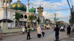 Satgas Preventif Operasi Ketupat Rinjani 2026 Polres Bima Kabupaten Pos PAM Bolo Gelar Patroli dan Pengembangan Sholat Idhul Fitri