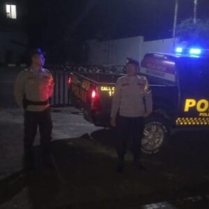 Patroli Blue Light Polsek Wawo, Jaga Harkamtibmas Tetap Aman dan Kondusif