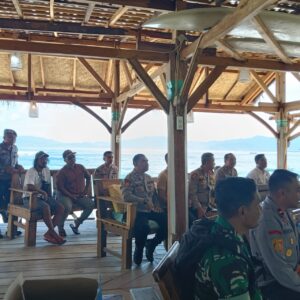 Zoom Meeting Pengamanan Wisata dan Operasi Ketupat, Polres Dompu Pastikan Situasi Kondusif