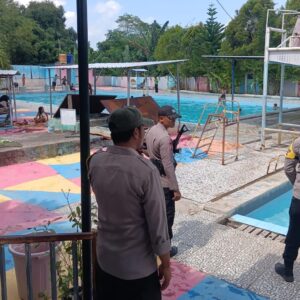Pastikan Masyarakat Menikmati Libur Lebaran Nyaman, Polsek Madapangga Pertebal Patroli dan Pengamanan di Tempat Wisata