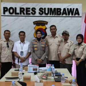 Kapolres Sumbawa Pimpin Rapat Strategis Ketahanan Pangan 2026 Bersama Bulog dan Tani Merdeka