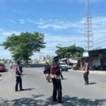 Antisipasi Kepadatan Pasca Lebaran, Polda NTB Atur Arus Lalu Lintas di Pasar Pagesangan