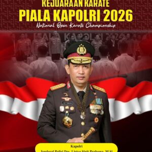 Piala Kapolri 2026 Jadi Panggung Atlet Karate, Junjung Sportivitas dan Prestasi