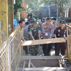 Kapolres Bima Kota Hadiri Ground Breaking Pembangunan Jembatan Garuda Tahap III dan IV