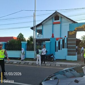 Strong Point, Sat Lantas Polres Bima Kota Hadirkan Rasa Aman bagi Pengguna Jalan