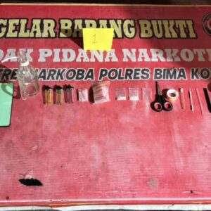 Tim Opsnal Sat Resnarkoba Polres Bima Kota Amankan Terduga Pengedar Sabu di Tanjung