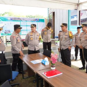 Kapolres Loteng Dampingi Kapolda NTB Cek Pos Pengamanan Operasi Ketupat Rinjani 2026. ‎